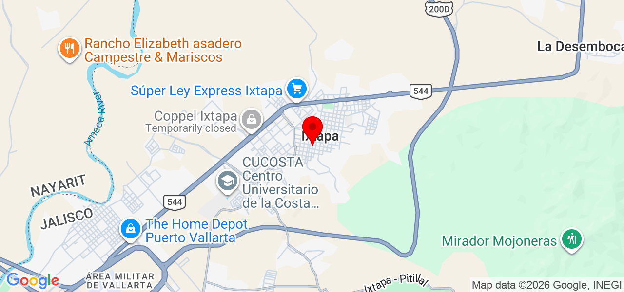 Andrés Ayala - Jalisco - Puerto Vallarta - Map