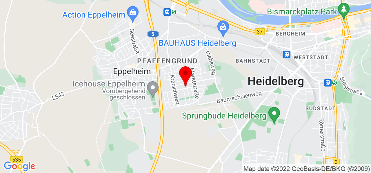 Stefan Golea - Baden-Württemberg - Heidelberg - Karte