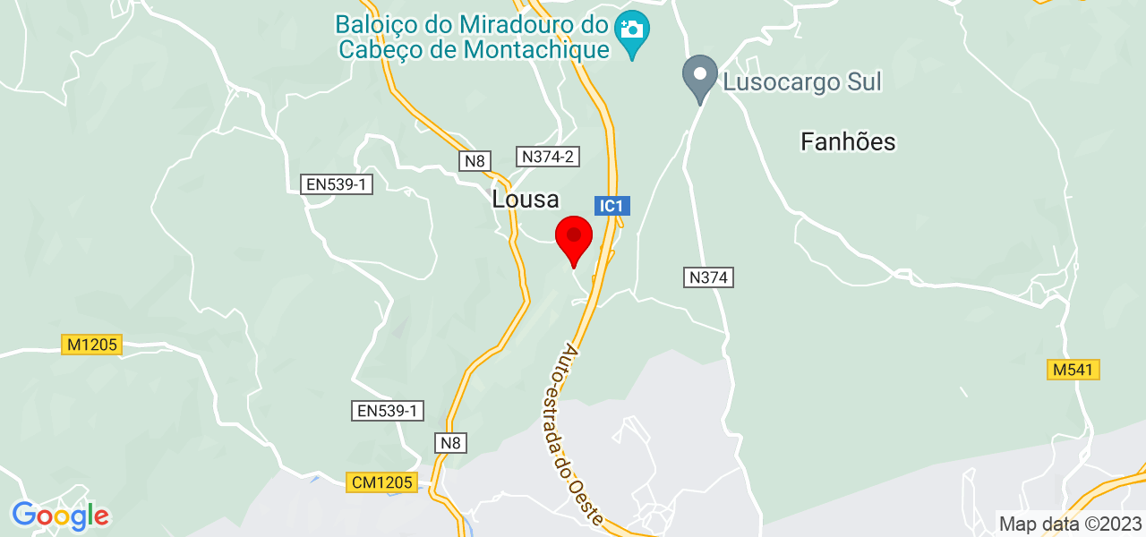 Margarida Santos - Lisboa - Loures - Mapa