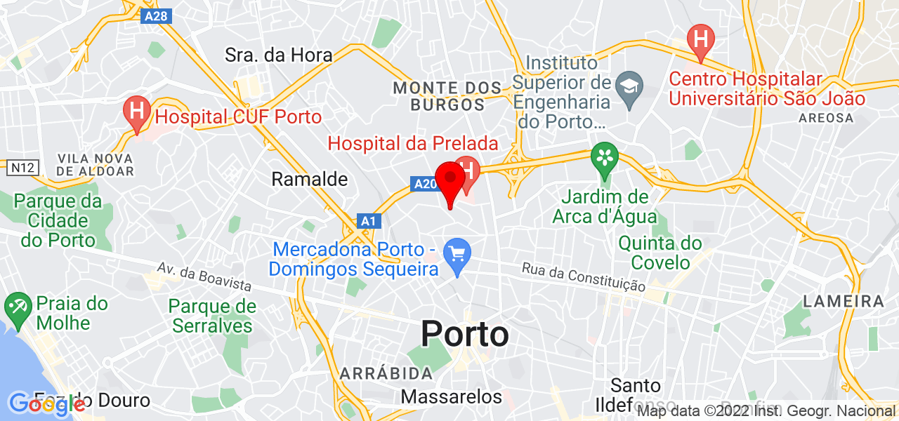 Pedro Barbosa - Porto - Porto - Mapa