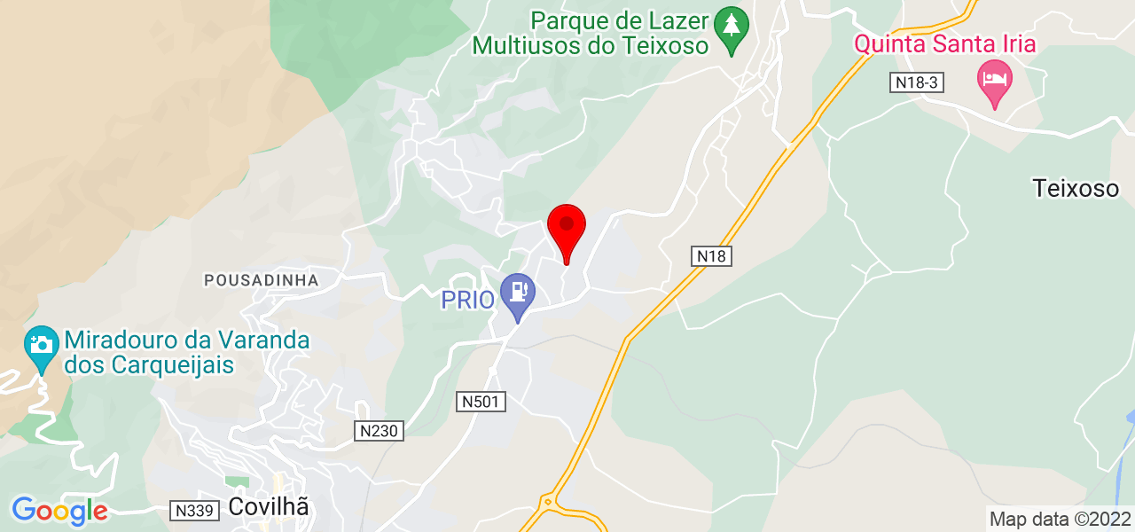 Jo&atilde;o Pinto - Castelo Branco - Covilhã - Carte