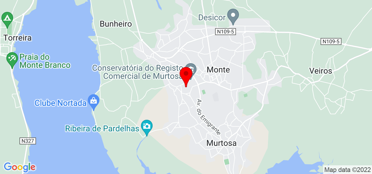 Andreia - Aveiro - Murtosa - Mapa
