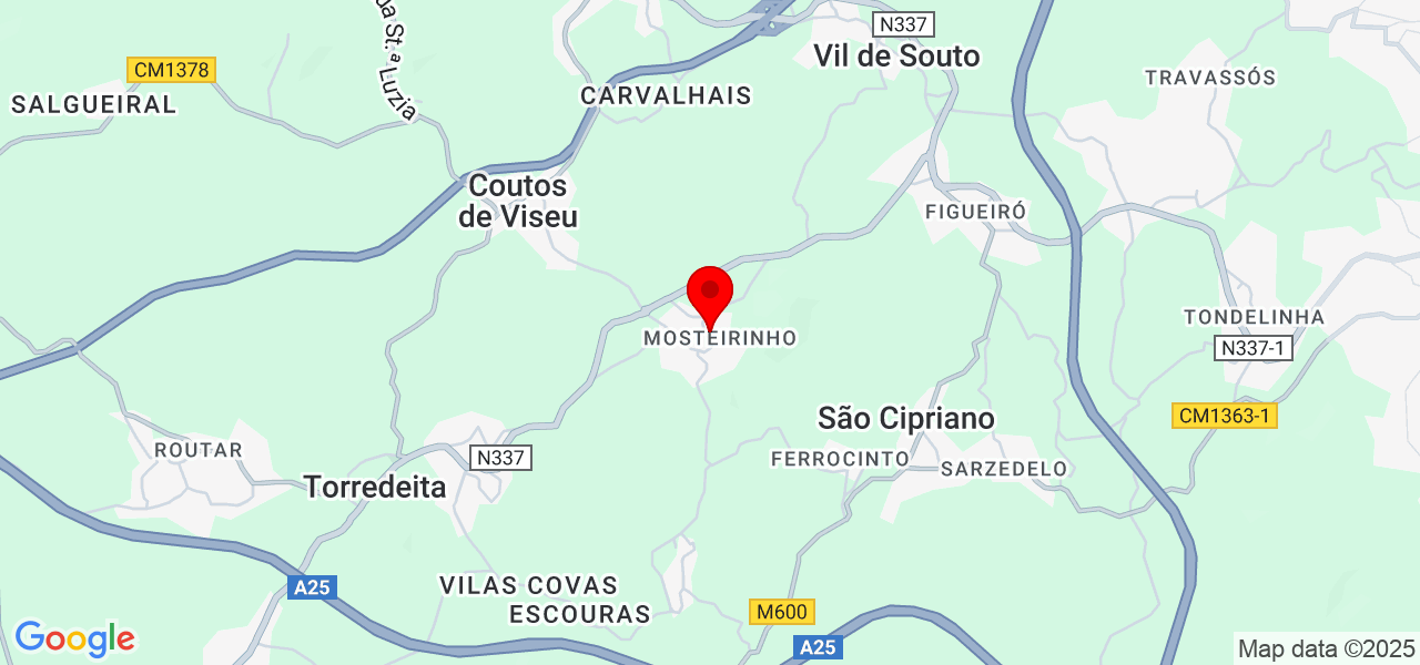 Rafaela - Viseu - Viseu - Mapa