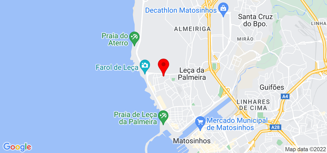 Joana Azevedo - Porto - Matosinhos - Mapa