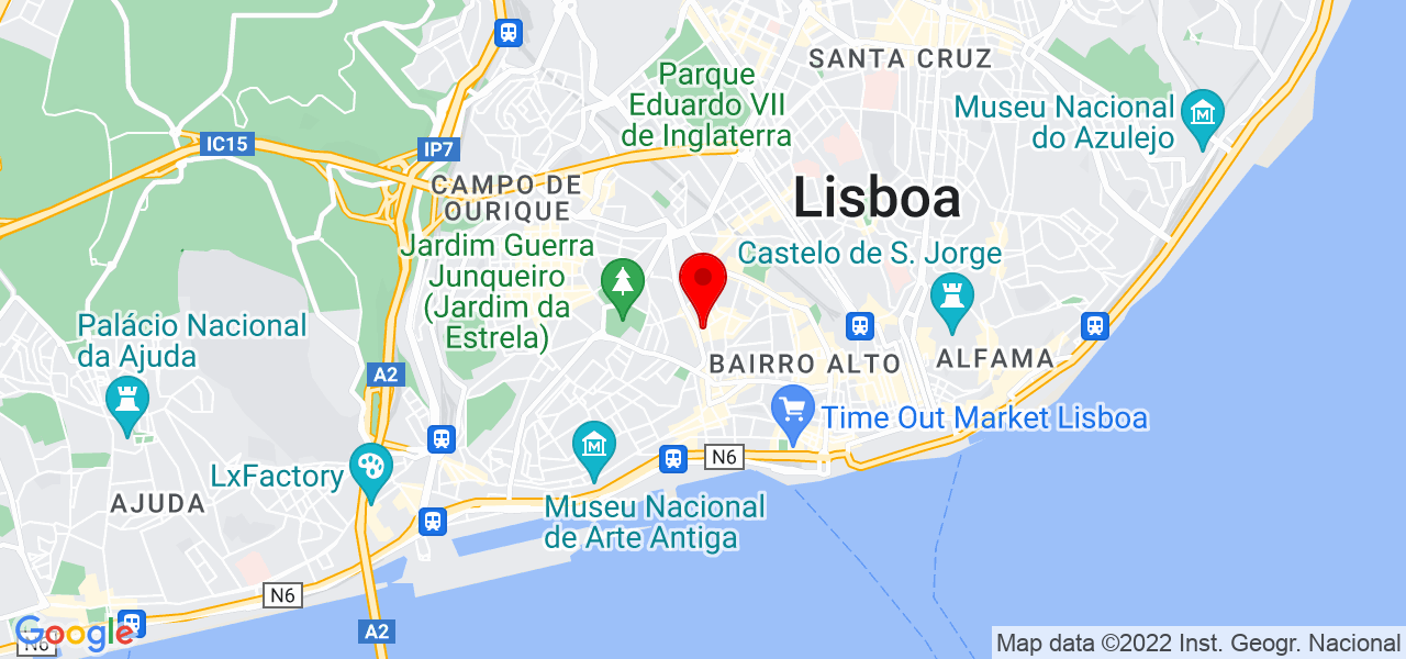 Tyna - Lisboa - Lisboa - Map
