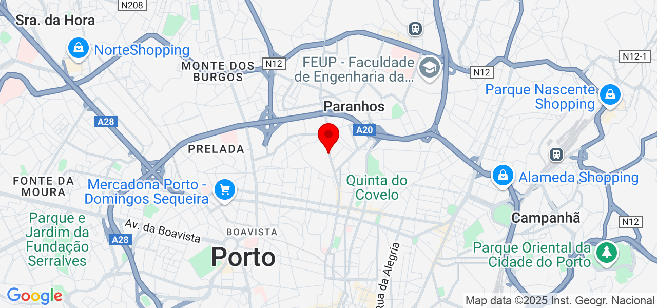 Marcelo Teixeira - Porto - Porto - Map