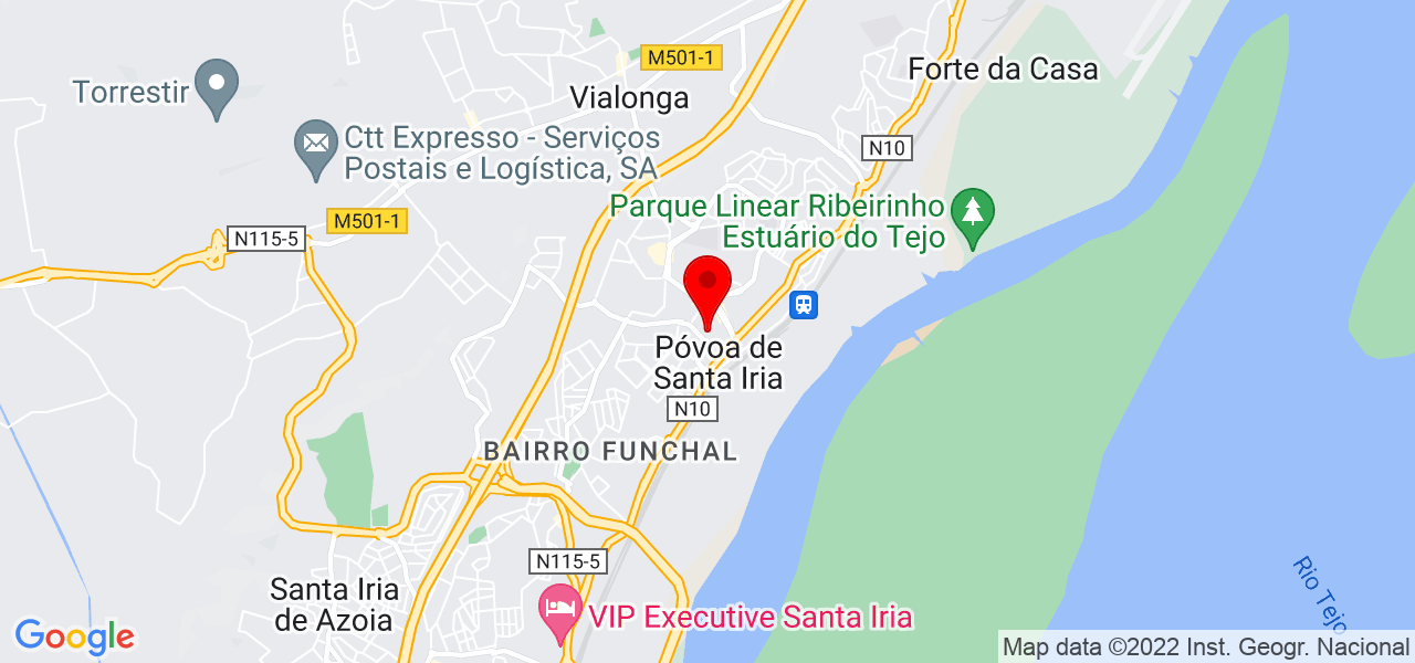 DesenrrascaAKI - Lisboa - Vila Franca de Xira - Mapa