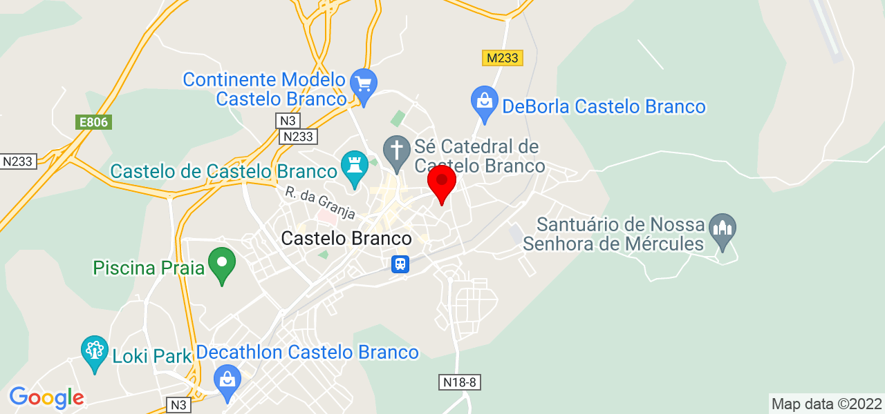 Liliana Melo - Castelo Branco - Castelo Branco - Mapa