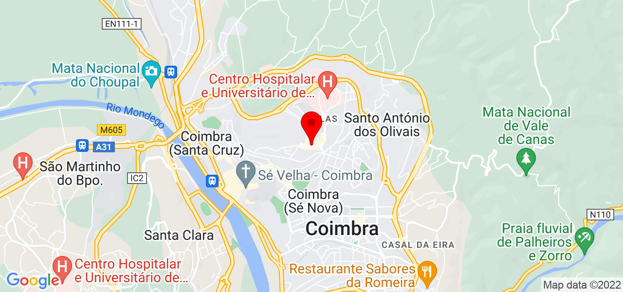 Joana Couto - Coimbra - Coimbra - Mapa