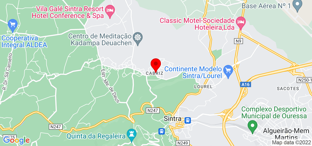 PT MULTISERVI&Ccedil;OS - Lisboa - Sintra - Mapa