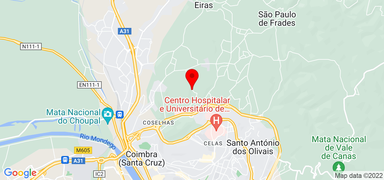 Fernando Coutinho - Coimbra - Coimbra - Mapa