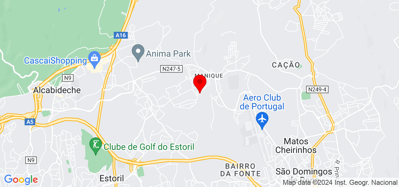 Taise - Lisboa - Cascais - Mapa