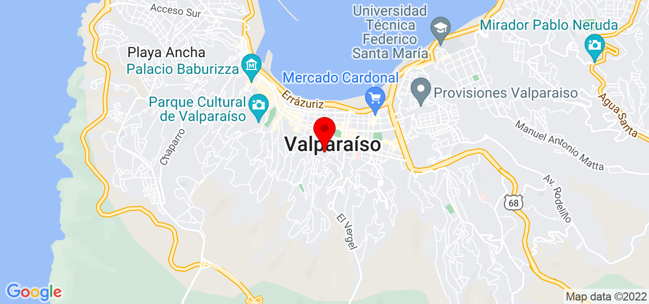 Luis Ram&iacute;rez G. - Valparaíso - Valparaíso - Mapa
