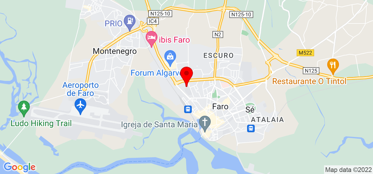 Carolina Teixeira - Faro - Faro - Mapa