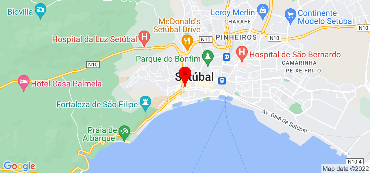 Eng. Civil Ricardo Obregon - Setúbal - Setúbal - Mapa