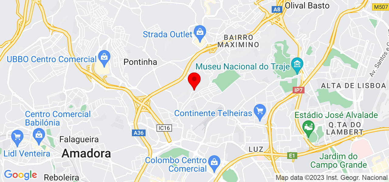 Duarte Companhia - Lisboa - Odivelas - Mapa