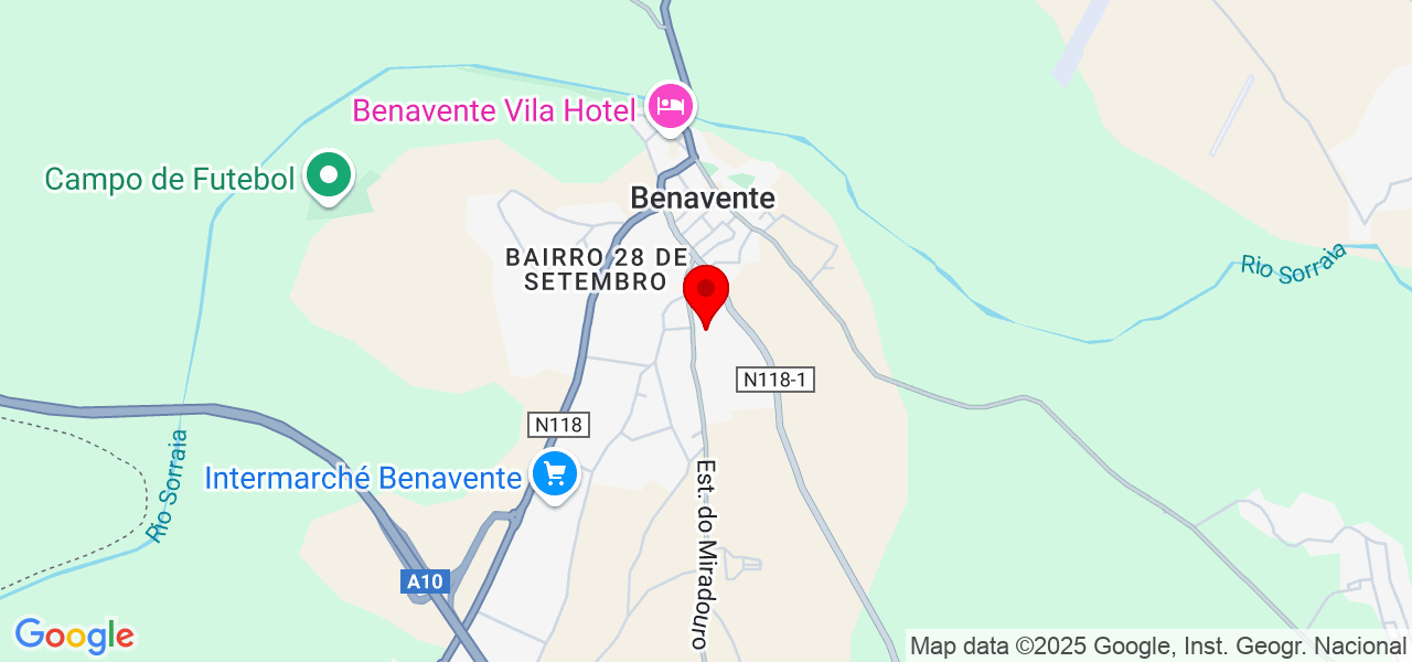 maggie - Santarém - Benavente - Map