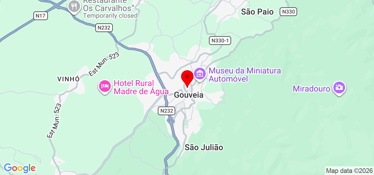 Paula Guerra - Guarda - Gouveia - Carte