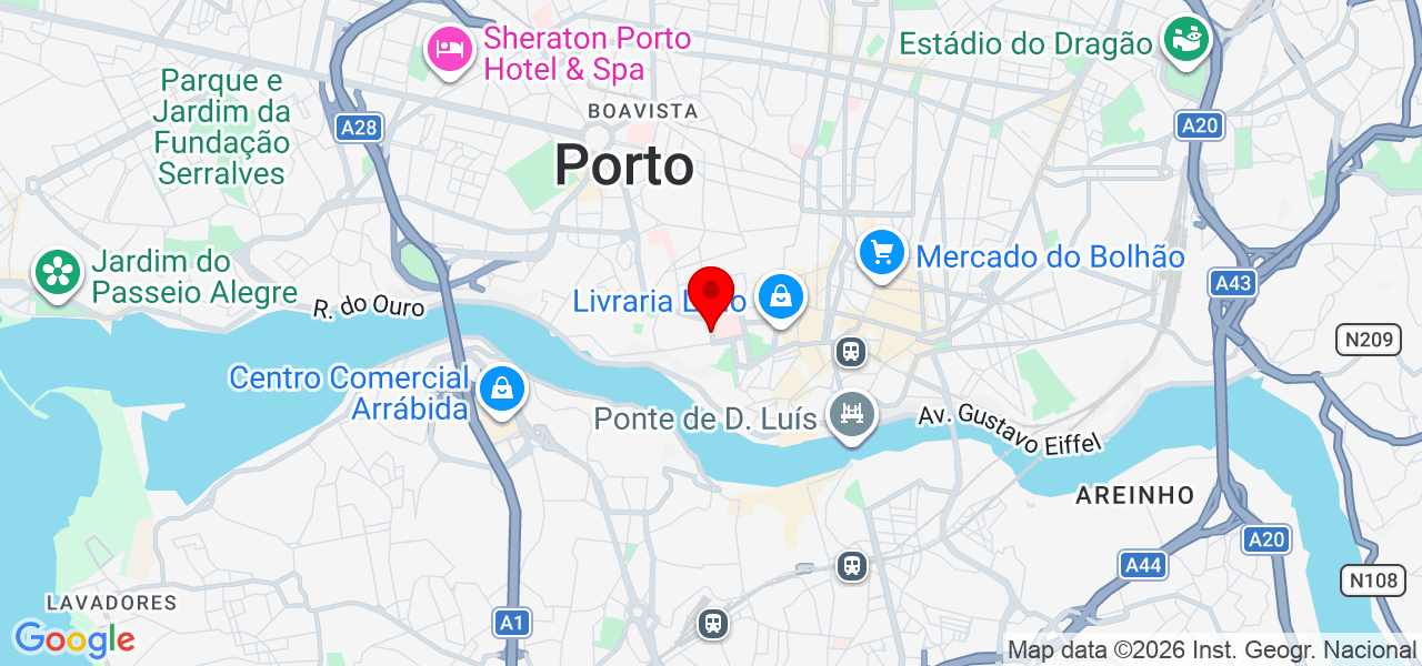 Александр Porto. - Porto - Porto - Mapa