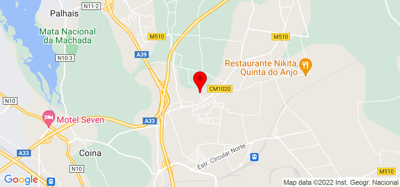Diana - Setúbal - Moita - Map