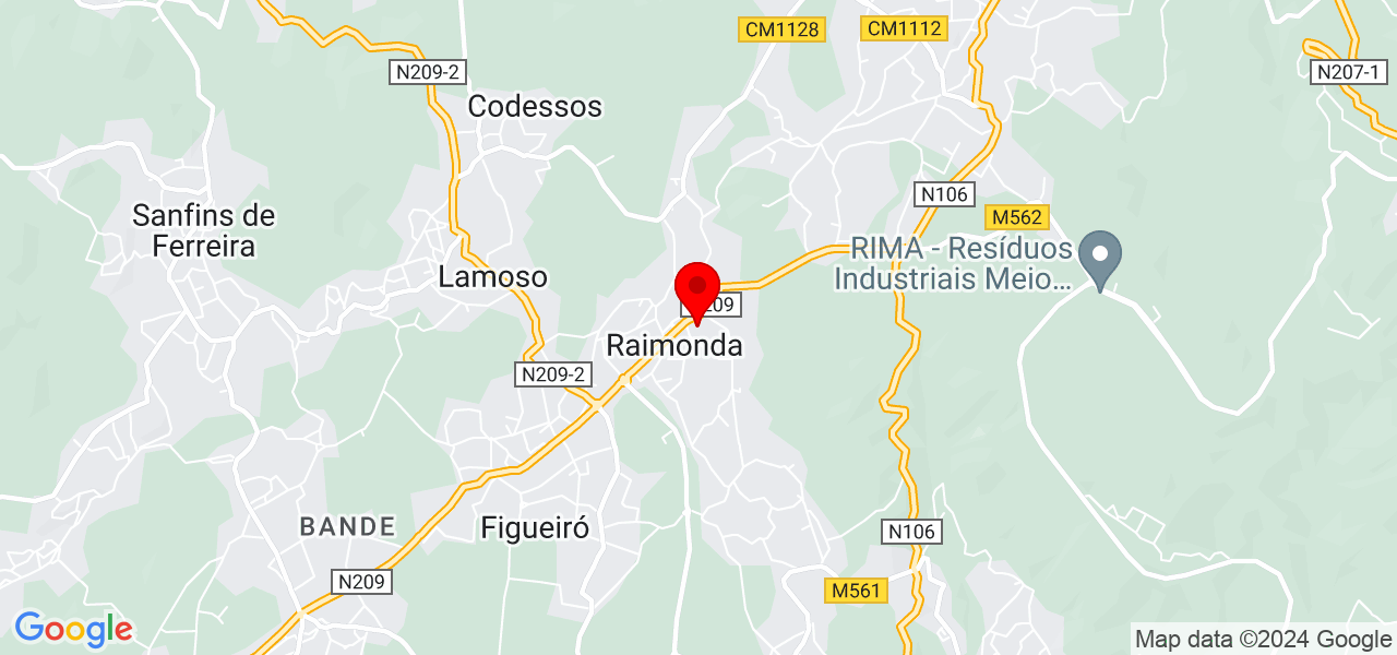 P.J.S.E - Paulo Jorge Santos Esteves - Porto - Paços de Ferreira - Map
