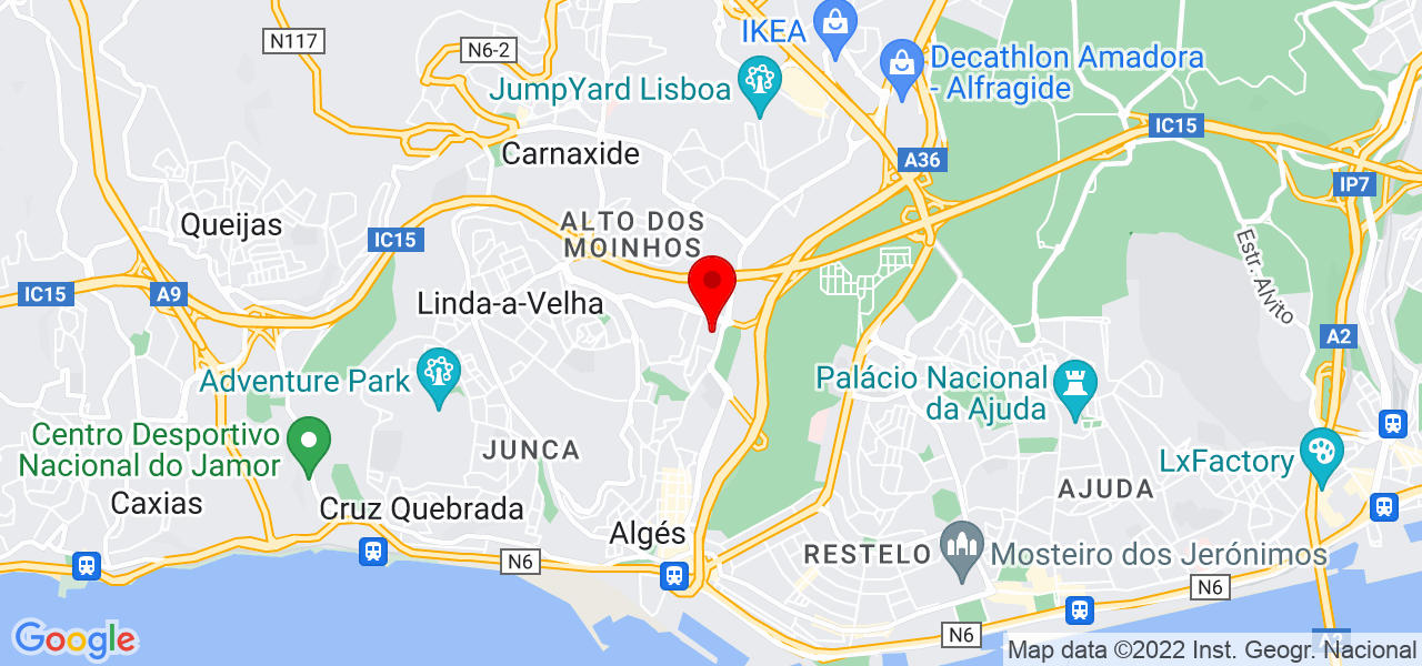 Truenergy - Lisboa - Oeiras - Mapa