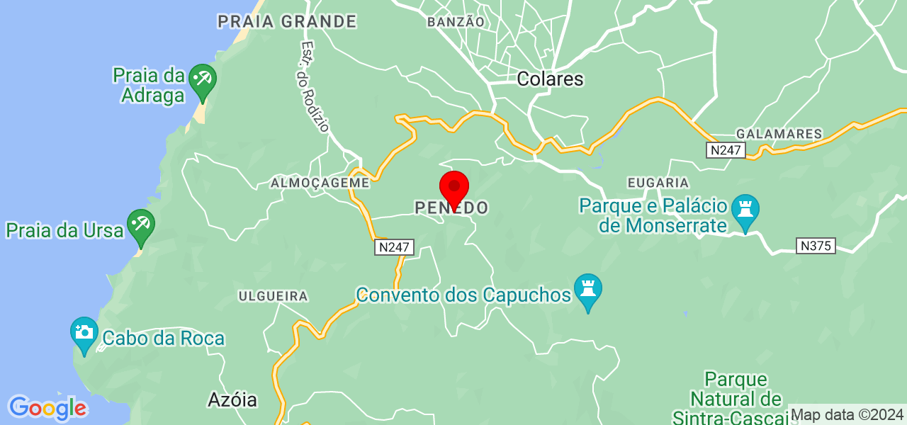 Isis - Lisboa - Sintra - Map