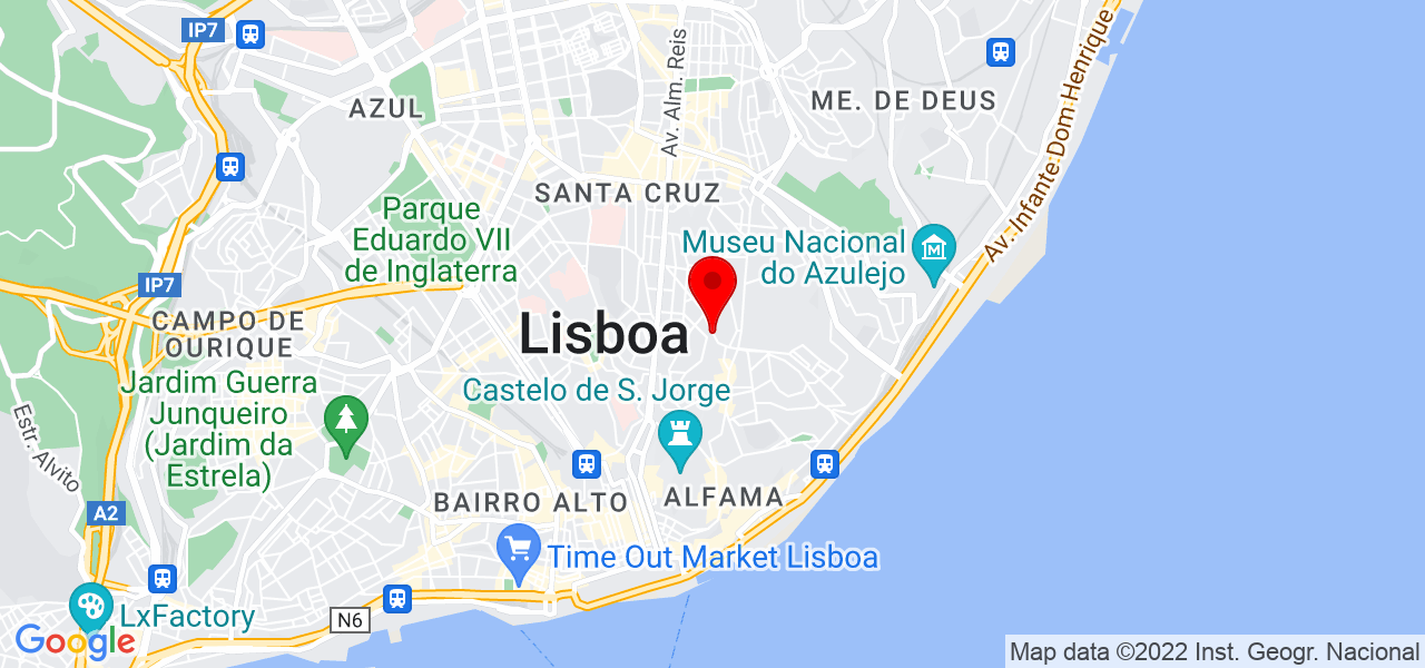 Ant&oacute;nio Miguel - Fotografia e V&iacute;deo - Lisboa - Lisboa - Mapa