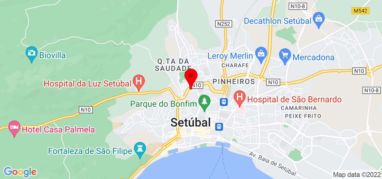 Wevston costa p - Setúbal - Setúbal - Carte