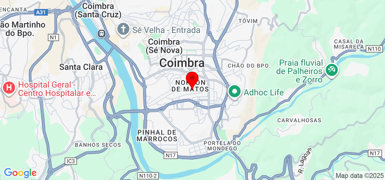 Rodrigues - Coimbra - Coimbra - Carte
