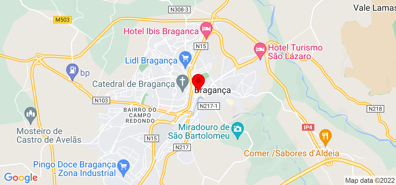 Patricia - Bragança - Bragança - Mapa