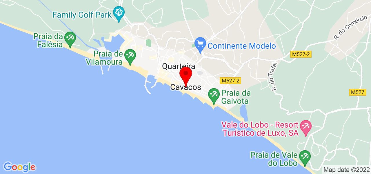 Dinis Cavaco - Faro - Loulé - Mapa