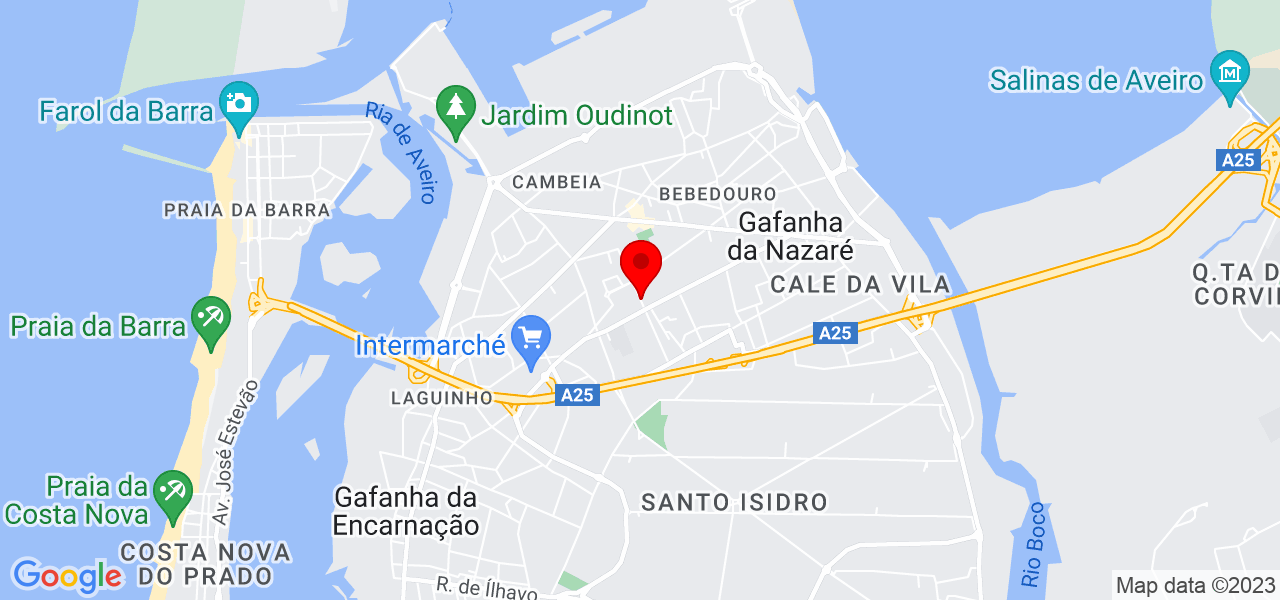 Seguros - Aveiro - Ílhavo - Mapa