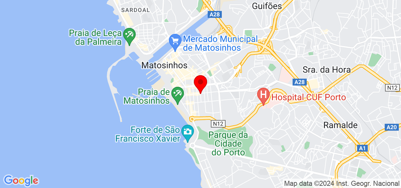 Doutor Sof&aacute; Porto - Porto - Matosinhos - Mapa