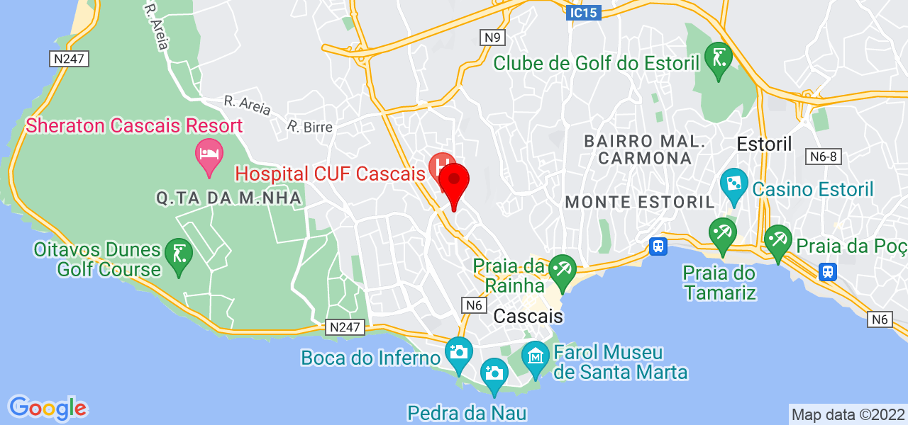 Lucas Rodrigues - Lisboa - Cascais - Mapa