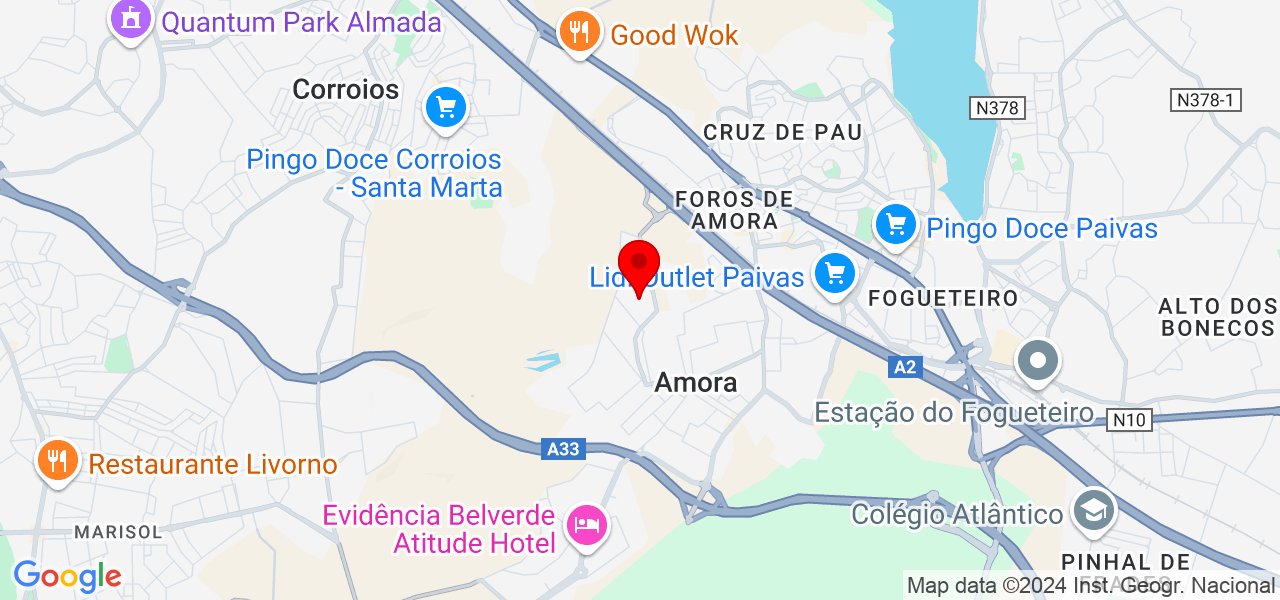 Oliveira pinturas - Setúbal - Seixal - Map