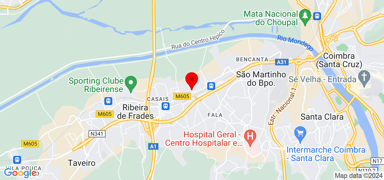Alvaro de Oliveira - Coimbra - Coimbra - Map