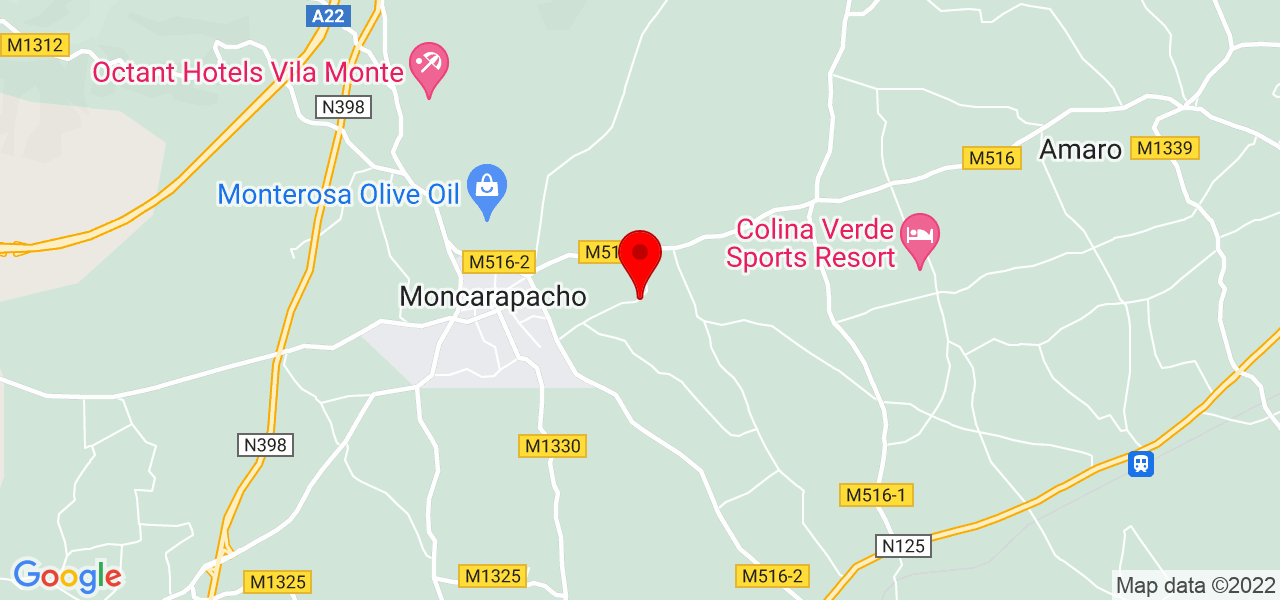JardinsDM - Faro - Olhão - Mapa