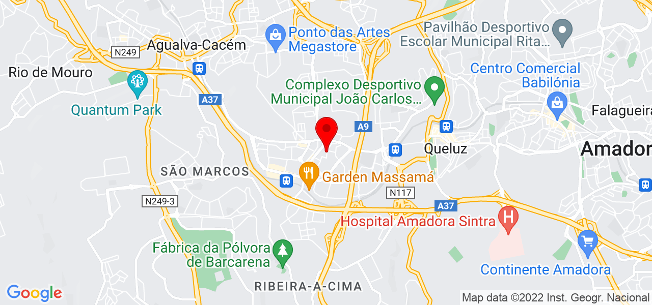 Filipa Morgado - Lisboa - Sintra - Mapa