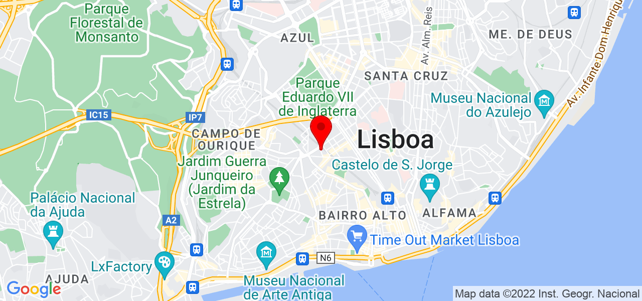 Jonathan cruz - Lisboa - Lisboa - Mapa