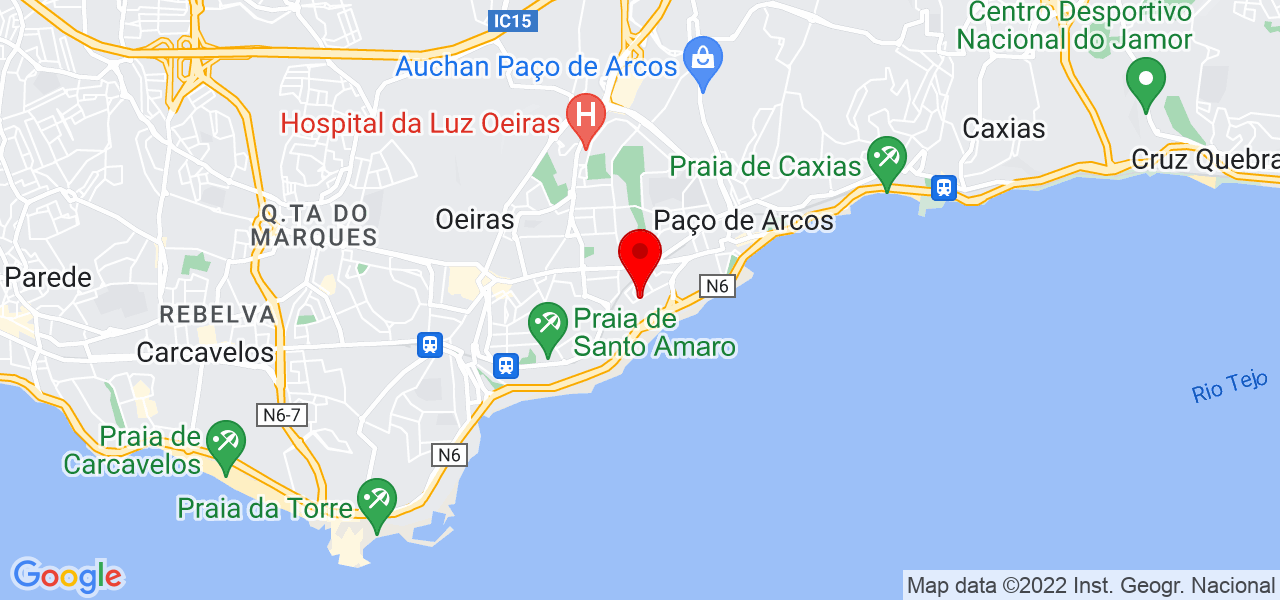 LUMYCLEAN - Lisboa - Oeiras - Map