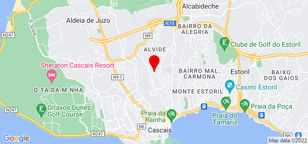 Maycon Coffani - Lisboa - Cascais - Map