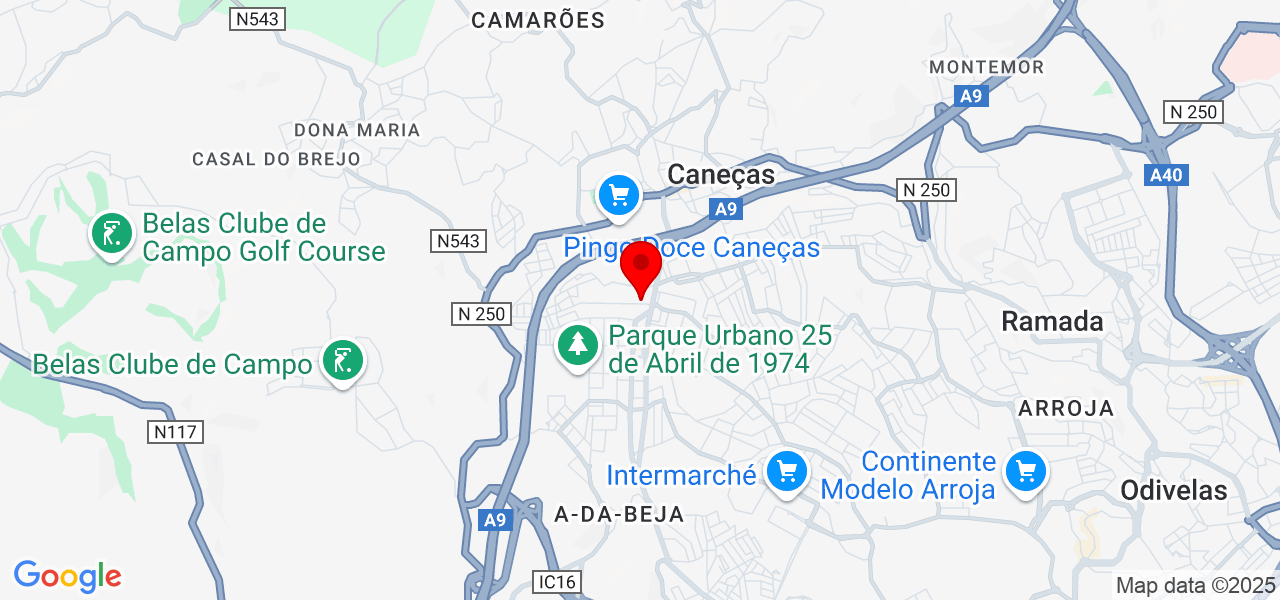 Aquacasafixe - Lisboa - Sintra - Map