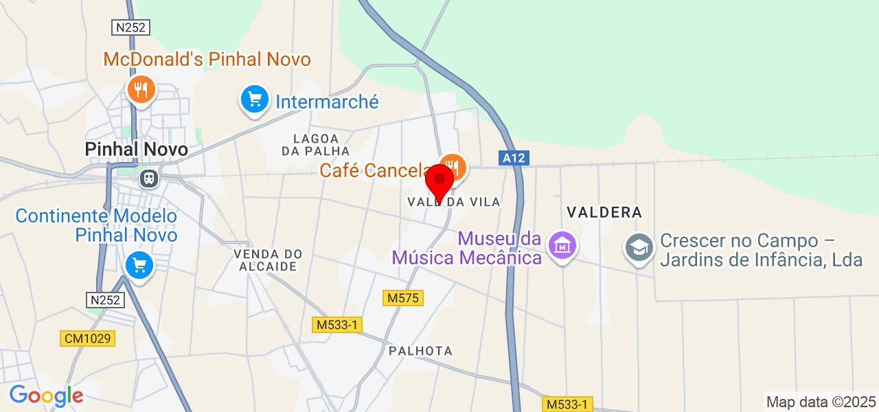 Babysitter near you - Setúbal - Palmela - Map