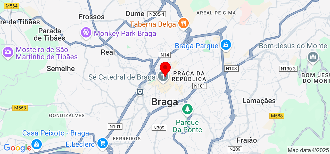 The Gardener Andrei - Braga - Braga - Map
