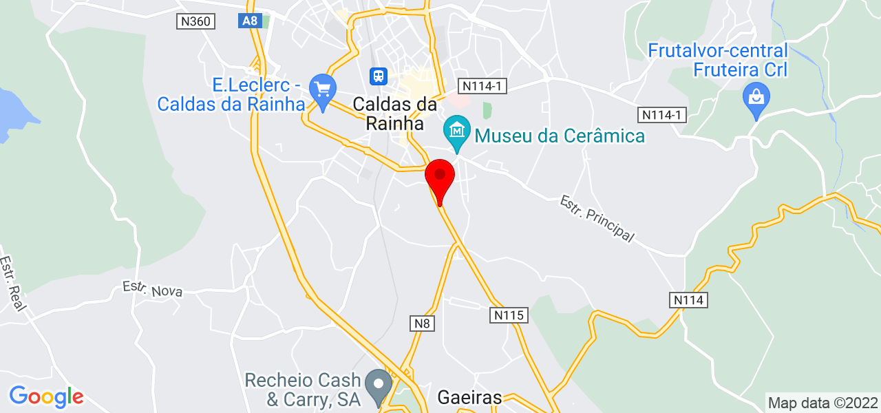 Carol Michel - Leiria - Caldas da Rainha - Karte