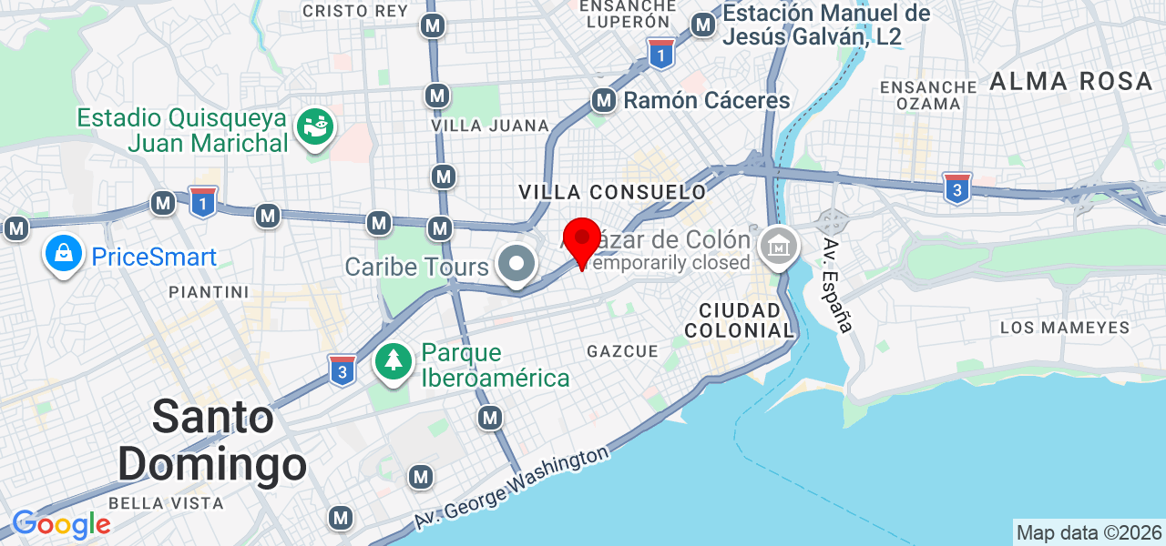 Aileen joana Hölzl concepción - Distrito Nacional - Santo Domingo de Guzmán - Map