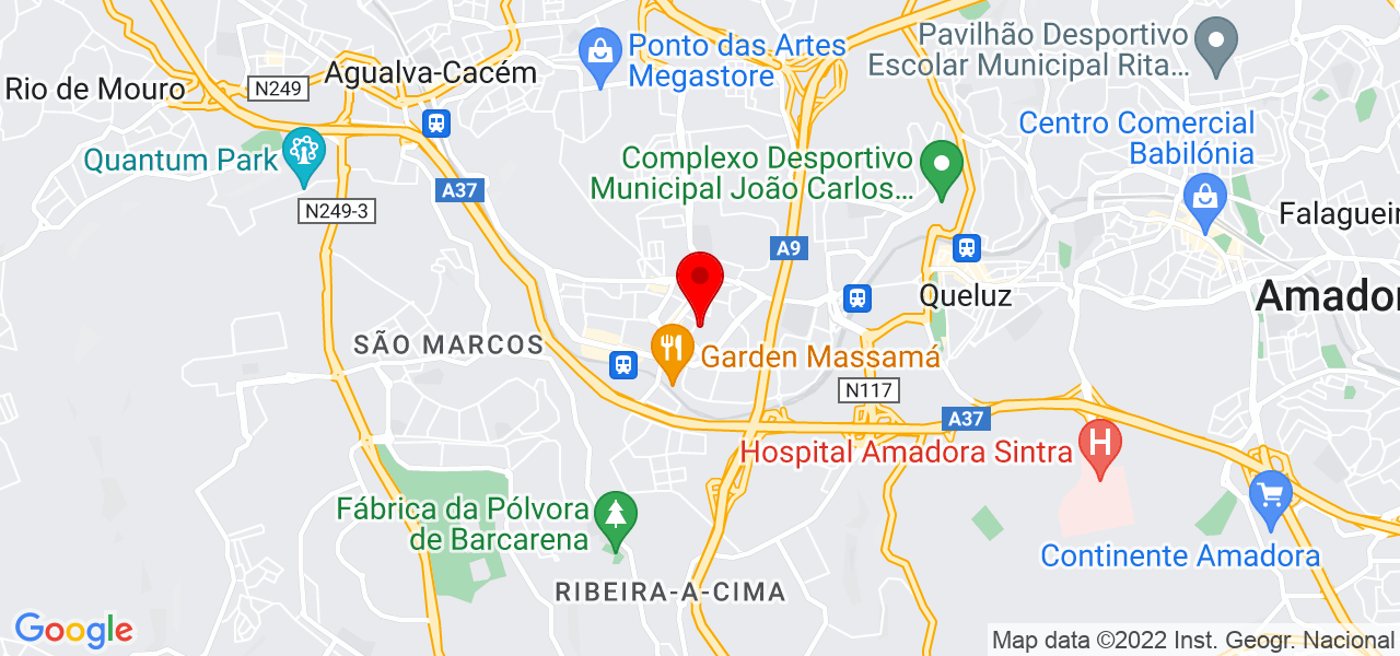 Ver&oacute;nica Marques Fotografia - Lisboa - Sintra - Mapa