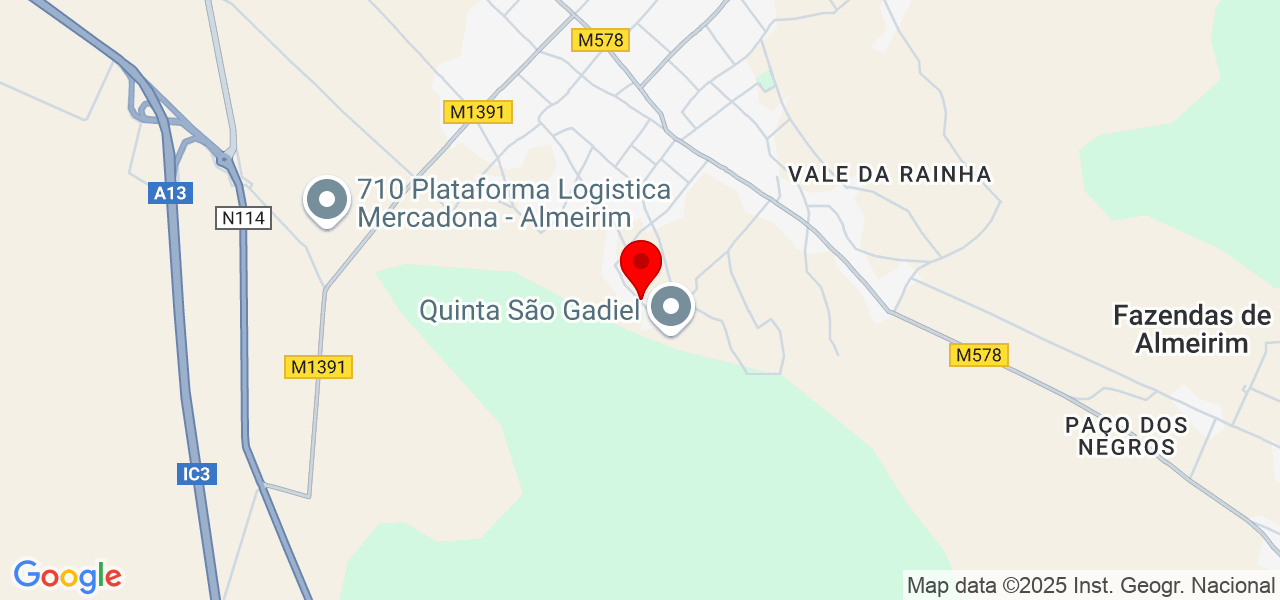 Rafaela Correia - Santarém - Almeirim - Mapa