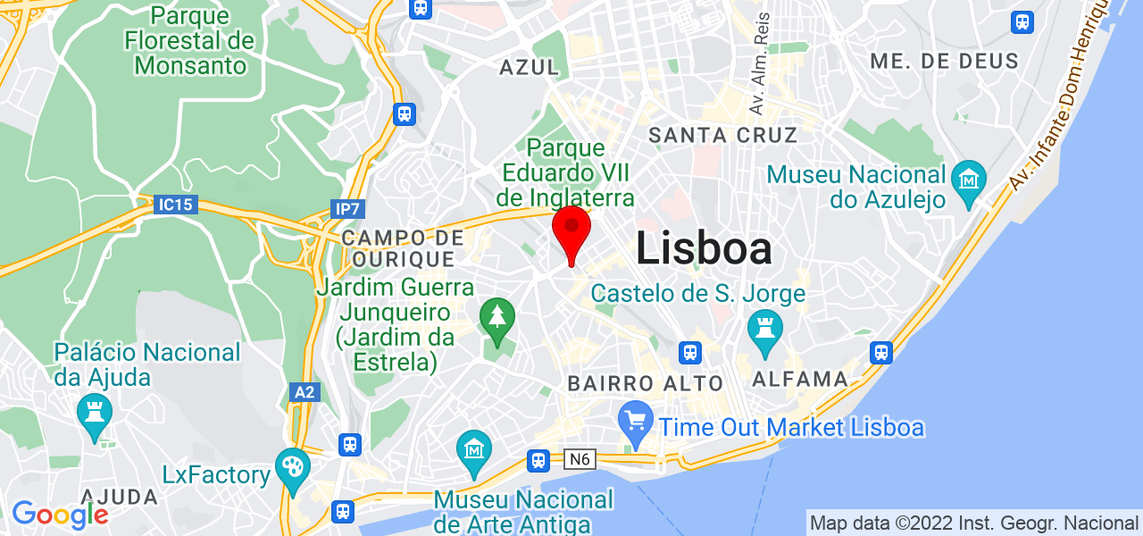 Helisa Shanny Perim - Lisboa - Lisboa - Mapa